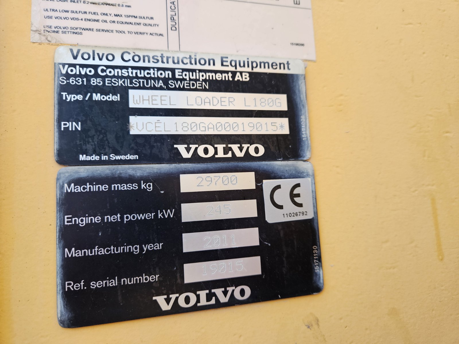 UTOVARIVAČ VOLVO L 180 G - Image 13